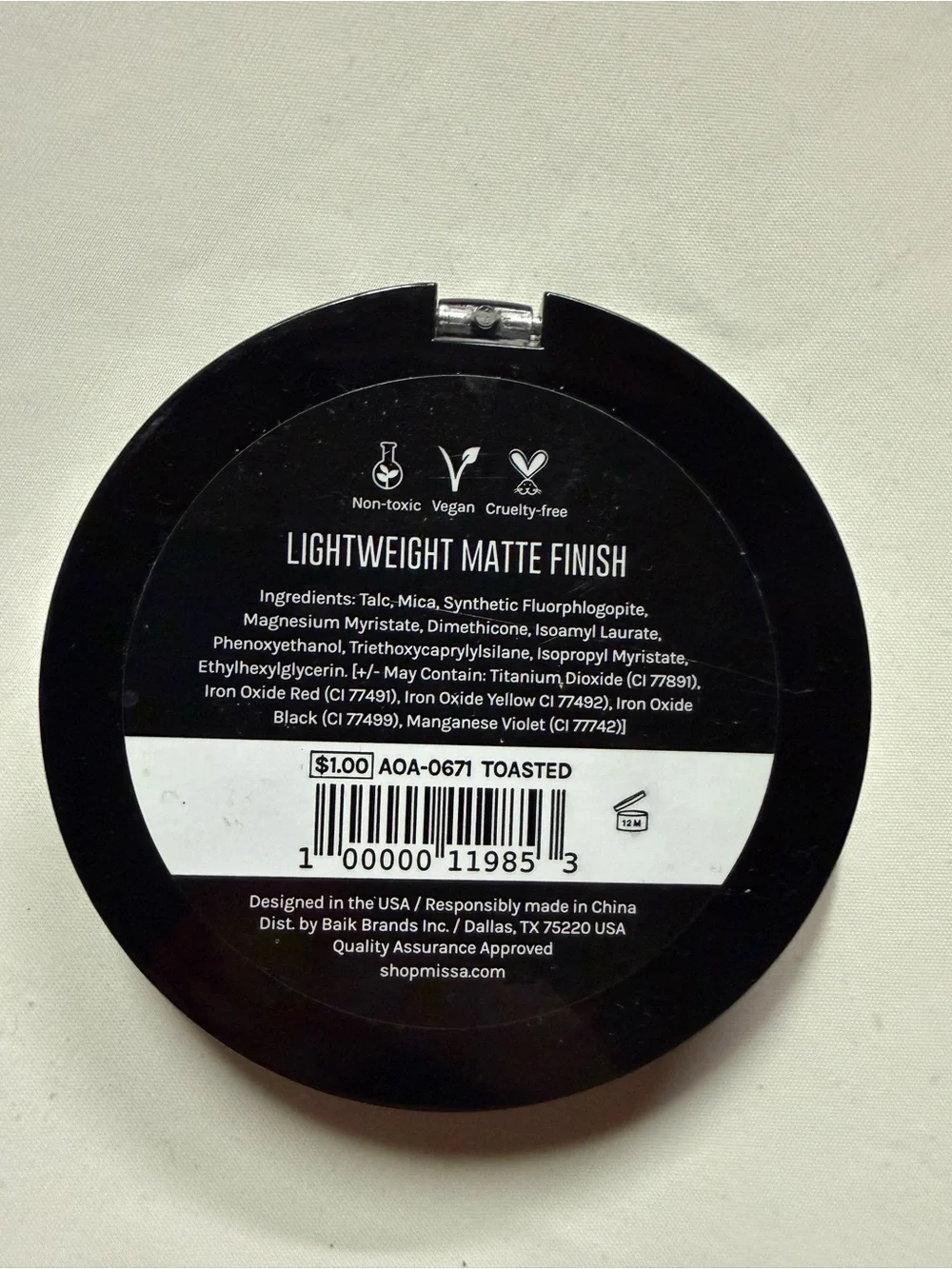 Aa Studio Perfect Bronzer Powder — Toasted